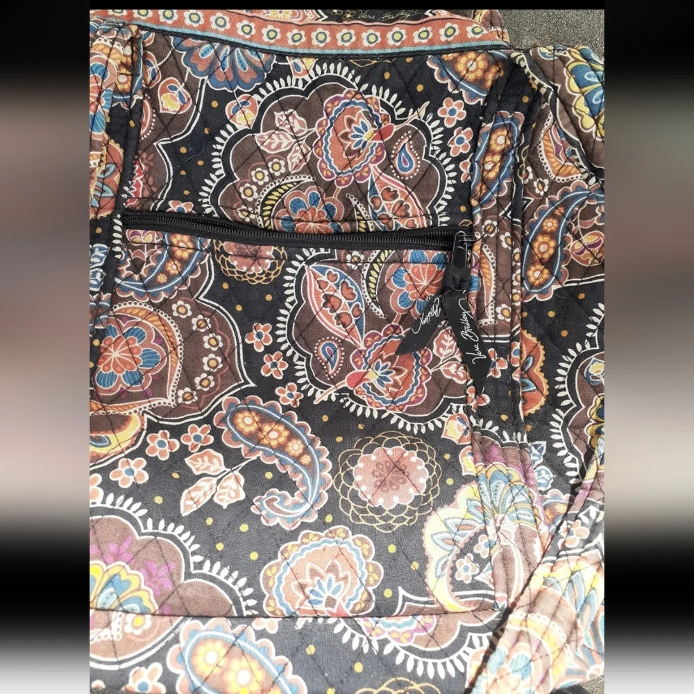 Vera Bradley Paisley Tote - Picture 6 of 10